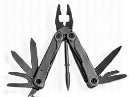 Compact outdoor multi-tool with blades and screwdriver
