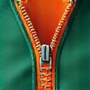 Icon showing stitching and zipper repair equipment