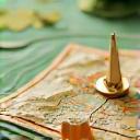 Map and compass representing trail planning advice