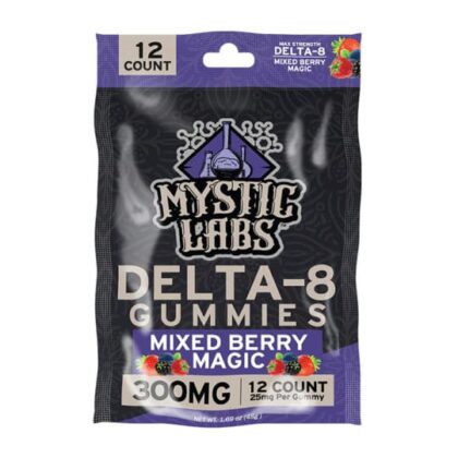 Mystic Labs 300mg Delta 8 Gummies